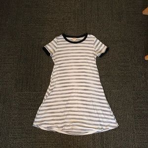 MOSSIMO striped skater dress